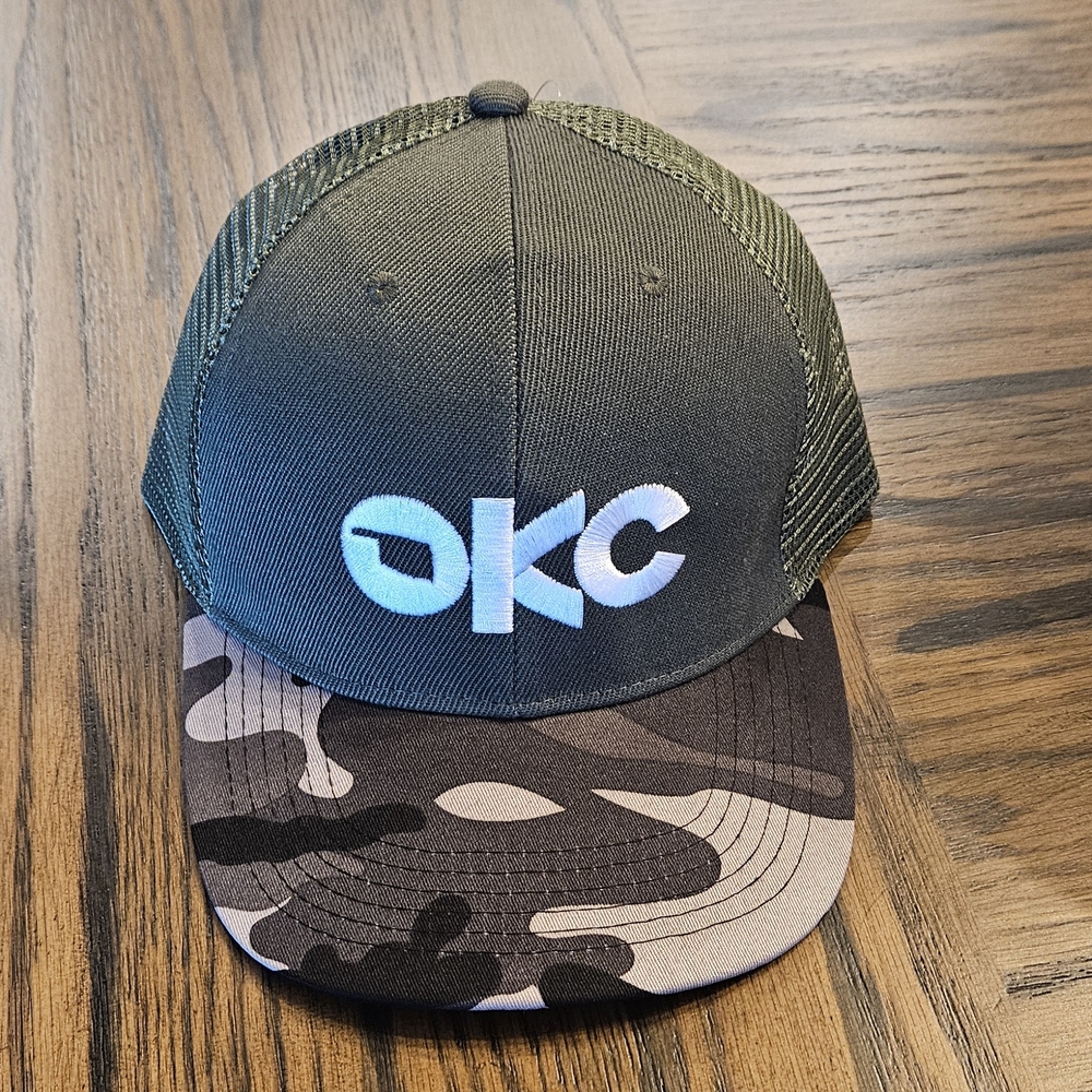 Oklahoma City Camo Trucker Baseball Cap